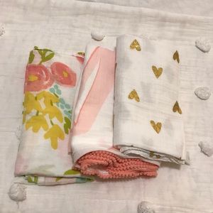 Baby Girl Swaddles!